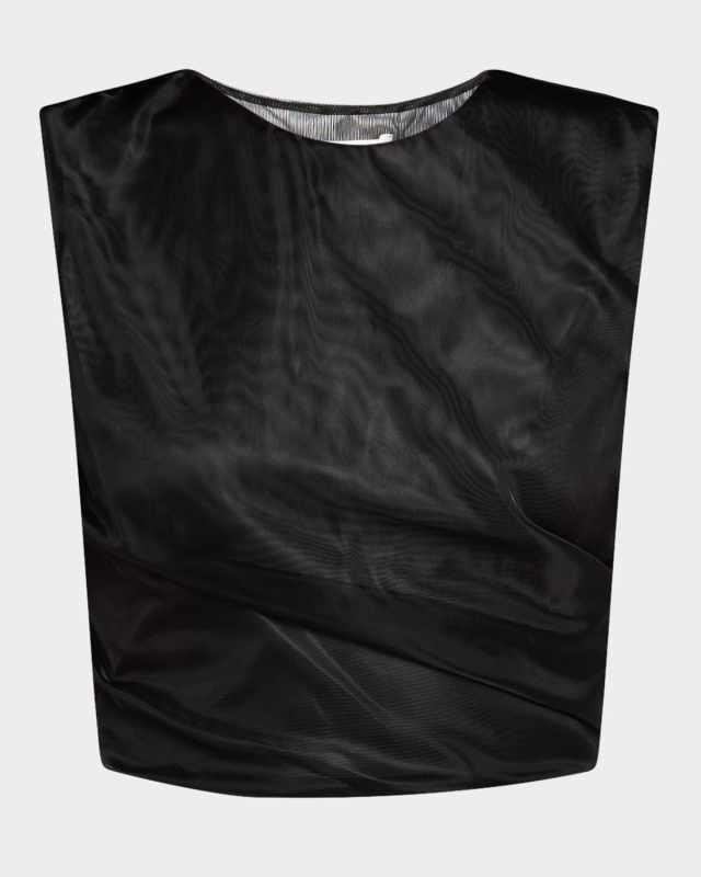 The Mesh Twist Tank Top